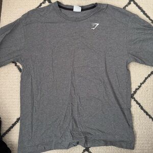 Gymshark Charcoal Gray Short Sleeve Tee